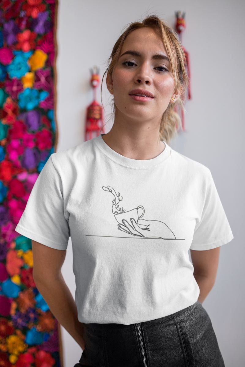 Kadın Özel Baskılı Modern Fit %100 Pamuk Bisiklet Yaka T-Shirt — Beyaz [stokoz:vgwgNroZZMZtE3BqhVHN%3ABeyaz%3A2%3A1uul1w0]