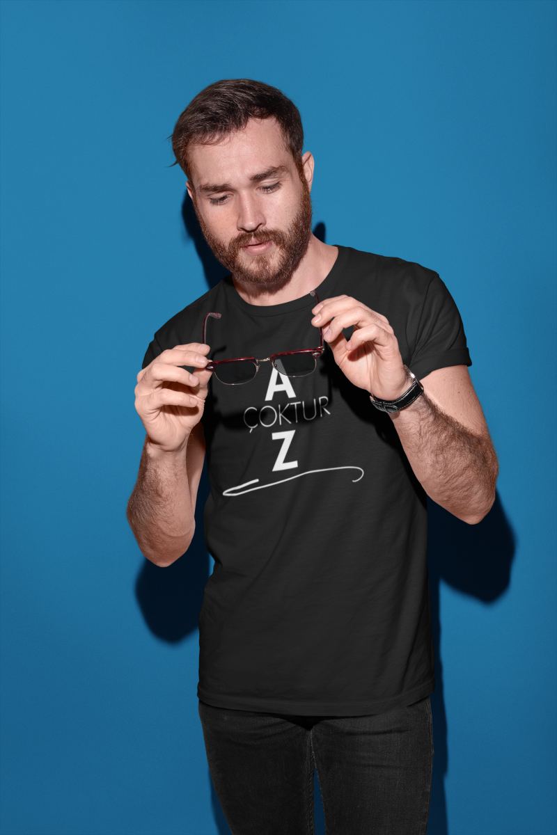 Unisex Erkek/Kadın Özel Baskılı Modern Fit %100 Pamuk Bisiklet Yaka T-Shirt — Siyah [stokoz:eJqapDXgPF1WMJxqIjnL%3ASiyah%3A2%3Aqhxjb3]