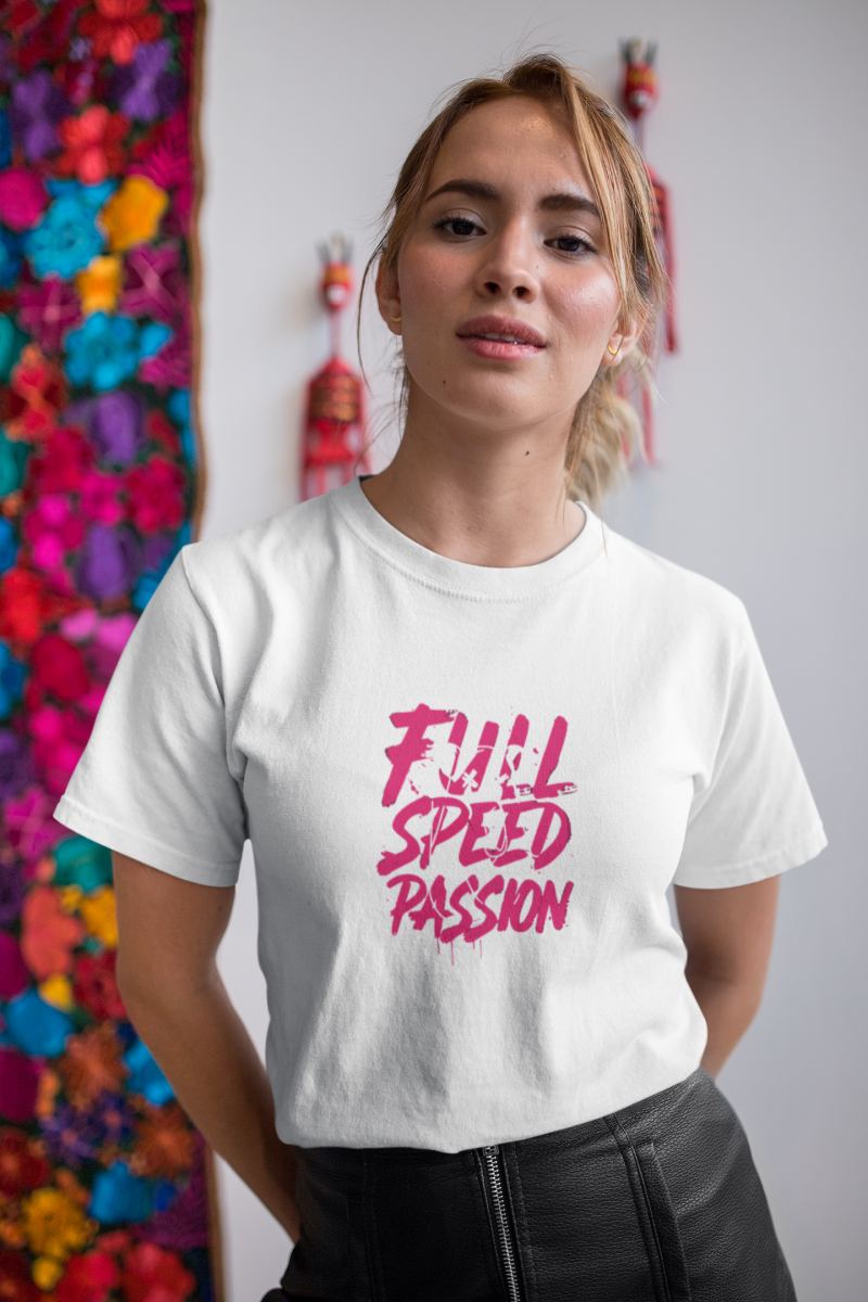 Kadın Özel Baskılı Modern Fit %100 Pamuk Bisiklet Yaka T-Shirt — Beyaz [stokoz:Gk5iy2UEhw6ARnQ99uE1%3ABeyaz%3A1%3A115ww6m]
