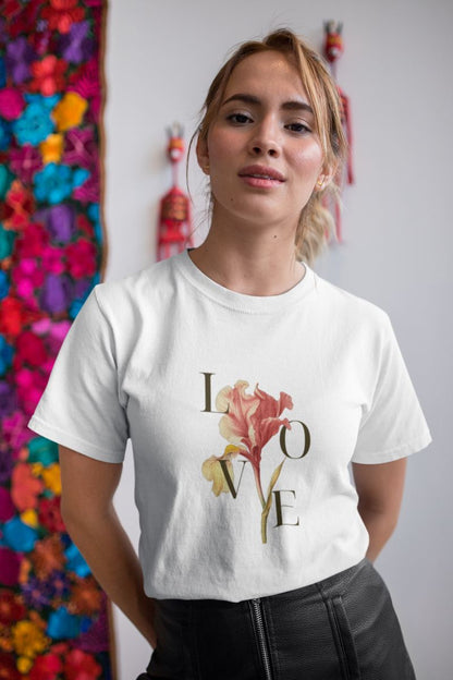 Kadın Özel Baskılı Modern Fit %100 Pamuk Bisiklet Yaka T-Shirt — Beyaz [stokoz:9E1QT0zYUlvEAvTQkaUl%3ABeyaz%3A3%3Ah0eycu]