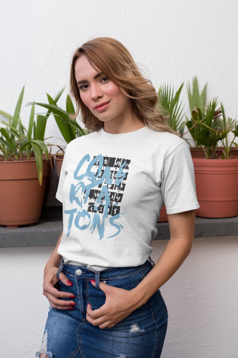 KADIN Özel Baskılı Modern Fit %100 Pamuk Bisiklet Yaka T-Shirt — Beyaz [stokoz:6iTumBjsLbEnRuVp28yT%3ABeyaz%3A1%3A1ksa25m]