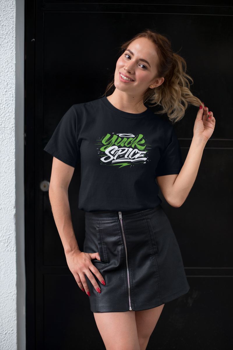 Kadın Özel Baskılı Modern Fit %100 Pamuk Bisiklet Yaka T-Shirt — Siyah [stokoz:0uWBq897O53QaLepvKMo%3ASiyah%3A3%3A3wgbf5]