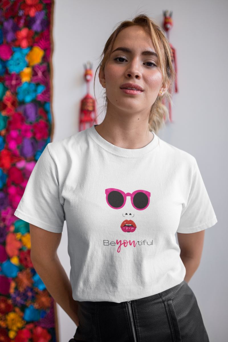 Kadın Özel Baskılı Modern Fit %100 Pamuk Bisiklet Yaka T-Shirt — Beyaz [stokoz:DDcqEolnW32djj7ScYdL%3ABeyaz%3A0%3Ausll6r]
