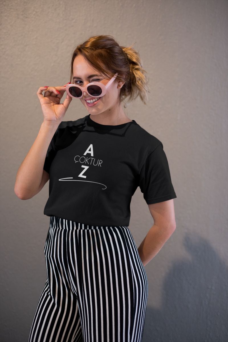 Unisex Erkek/Kadın Özel Baskılı Modern Fit %100 Pamuk Bisiklet Yaka T-Shirt — Siyah [stokoz:eJqapDXgPF1WMJxqIjnL%3ASiyah%3A5%3A17bmiob]