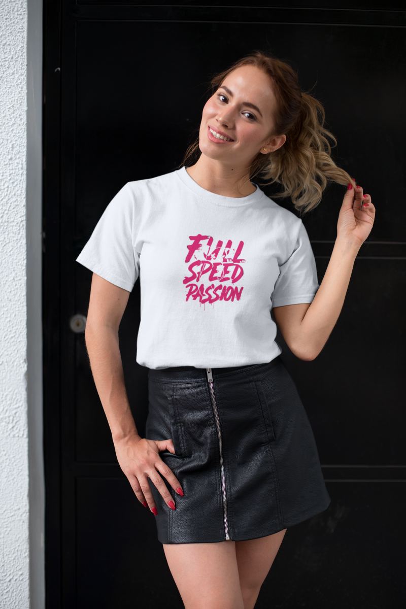 Kadın Özel Baskılı Modern Fit %100 Pamuk Bisiklet Yaka T-Shirt — Beyaz [stokoz:Gk5iy2UEhw6ARnQ99uE1%3ABeyaz%3A0%3Am8jzmx]