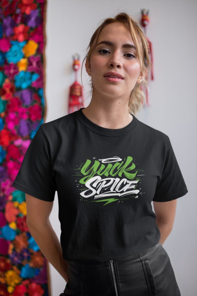 Kadın Özel Baskılı Modern Fit %100 Pamuk Bisiklet Yaka T-Shirt — Siyah [stokoz:0uWBq897O53QaLepvKMo%3ASiyah%3A2%3A1yqsv43]