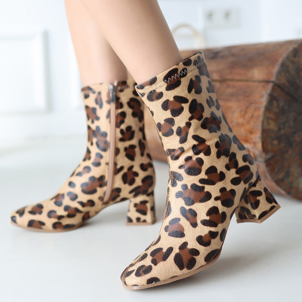 Birta Leopar Cilt Streç Topuklu Bot — Leopar [stokoz:MSK7Y0GU7GfB6HILYhGt%3ALeopar%3A3%3A1vwcebg]