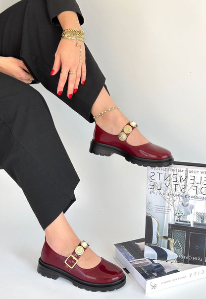 Okira Bordo Rugan Oxford Ayakkabı — Bordo [stokoz:fzL48umcfkrefrcnaA0I%3ABordo%3A2%3A1ko2usx]