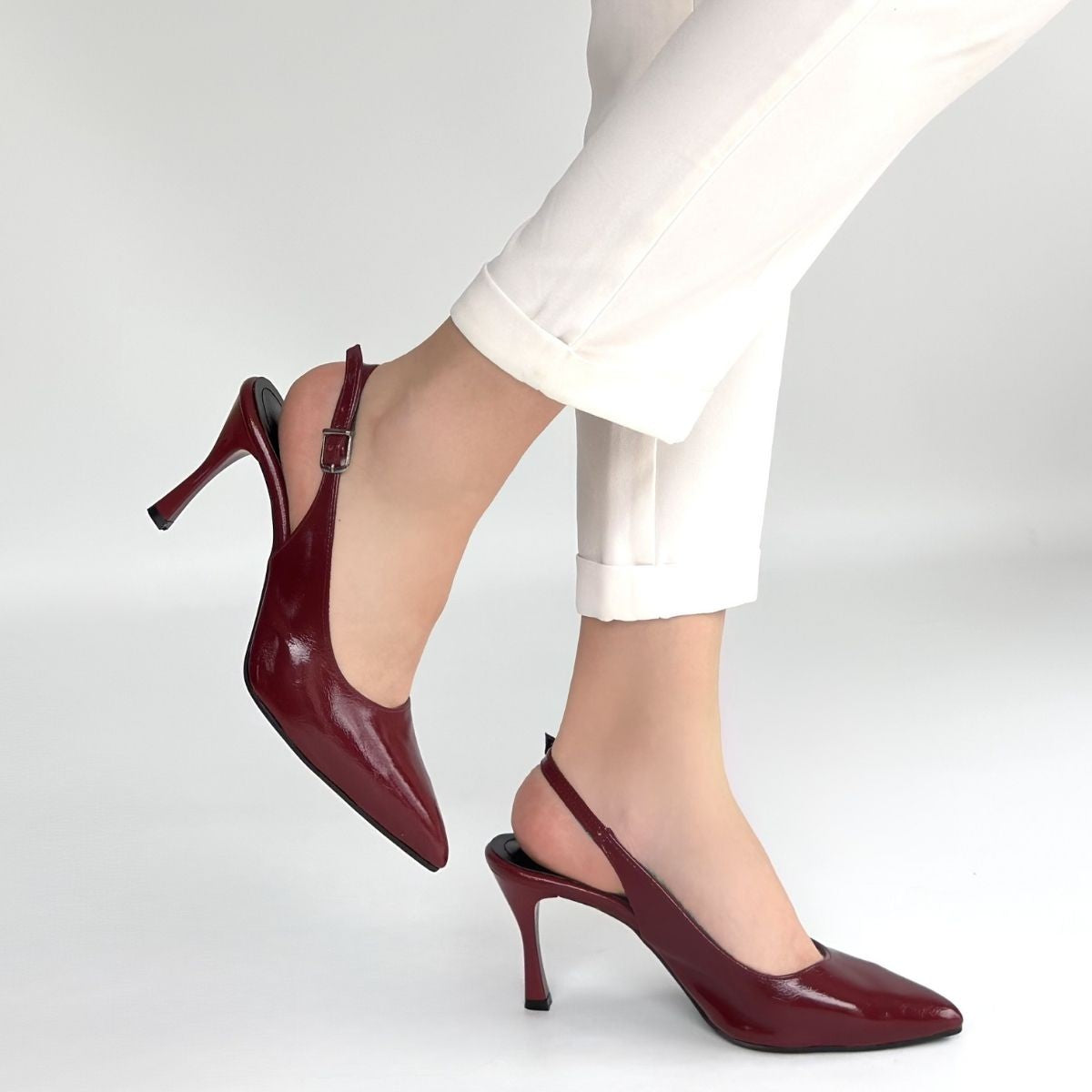 Uster Bordo Rugan Topuklu Ayakkabı — Bordo [stokoz:brmpMY8vRMmJ9tbwARlW%3ABordo%3A3%3Ag2wn82]