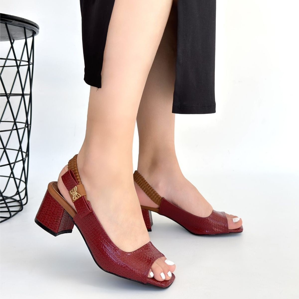 Alessi Bordo  Rugan Topuklu Ayakkabı — Bordo1 [stokoz:Bayye1LGBXKuB6gawMjP%3ABordo1%3A3%3A138rjpe]
