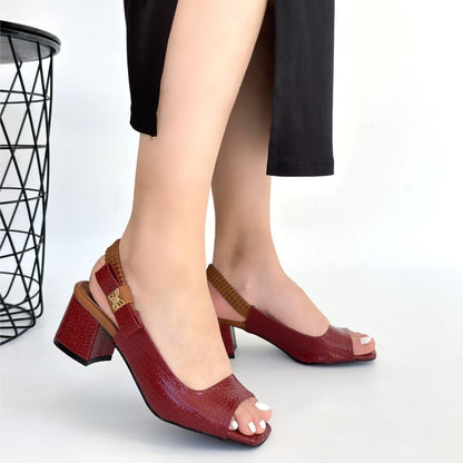 Alessi Bordo  Rugan Topuklu Ayakkabı — Bordo1 [stokoz:Bayye1LGBXKuB6gawMjP%3ABordo1%3A3%3A138rjpe]