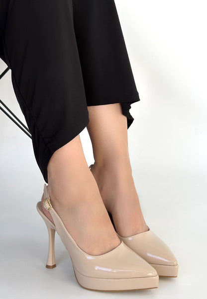 Arim Bej Rugan Platform Topuk Ayakkabı — Bej [stokoz:ln78U7S9rJlBq4TyRWCO%3ABej%3A2%3Anr524i]