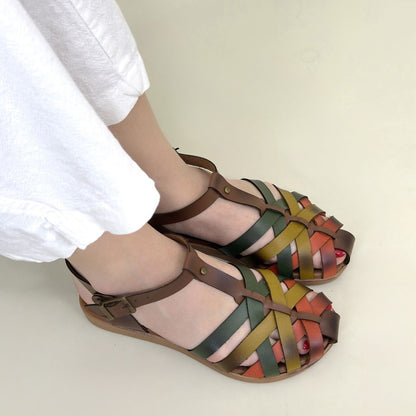 Woji Taba Hakiki Deri Kemerli Sandalet — Taba [stokoz:8xDClLBUgfWse4uMFQEM%3ATaba%3A5%3A1k4pjxx]