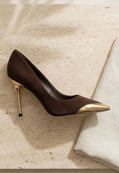 Alis Kahverengi Saten Stiletto Ayakkabı — Kahverengi [stokoz:IwZiMLykwBWFr9VcSDg3%3AKahverengi%3A3%3A14ngyfv]