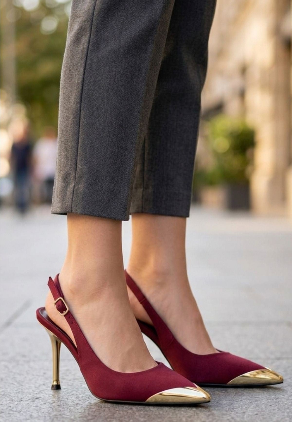 Puen Bordo Saten Stiletto Ayakkabı — Bordo [stokoz:OOCAUFXjCvsyUhd4SEuy%3ABordo%3A2%3A1c5qtdp]